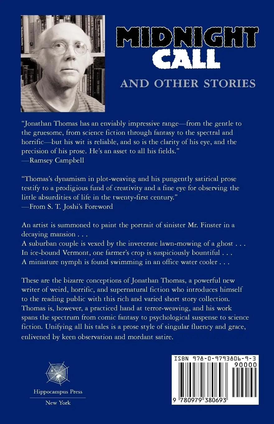 Rückseite: 9780979380693 | Midnight Call and Other Stories | Jonathan Thomas | Taschenbuch | 2008