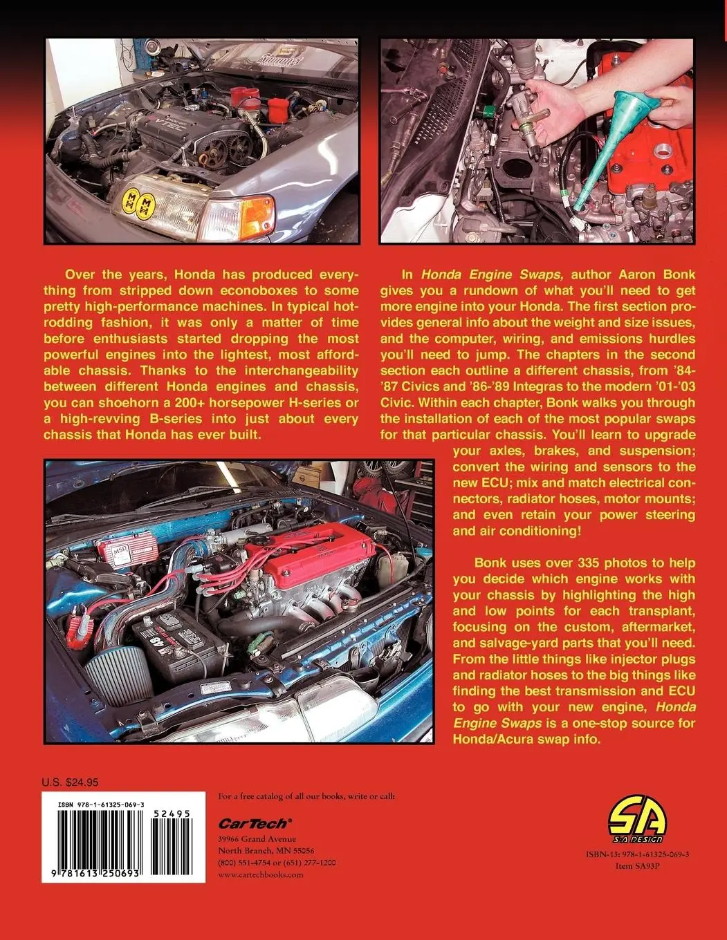 Rückseite: 9781613250693 | Honda Engine Swaps | Aaron Bonk | Taschenbuch | Englisch | 2004