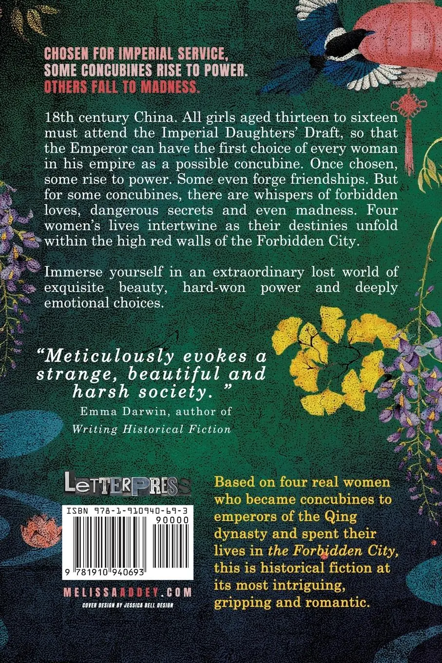 Rückseite: 9781910940693 | The Forbidden City Series | Melissa Addey | Taschenbuch | Englisch