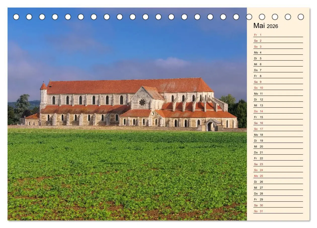 Bild: 9783457870693 | Burgund - Das grüne Herz Frankreichs (Tischkalender 2026 DIN A5...