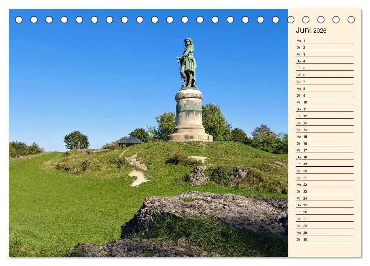 Bild: 9783457870693 | Burgund - Das grüne Herz Frankreichs (Tischkalender 2026 DIN A5...