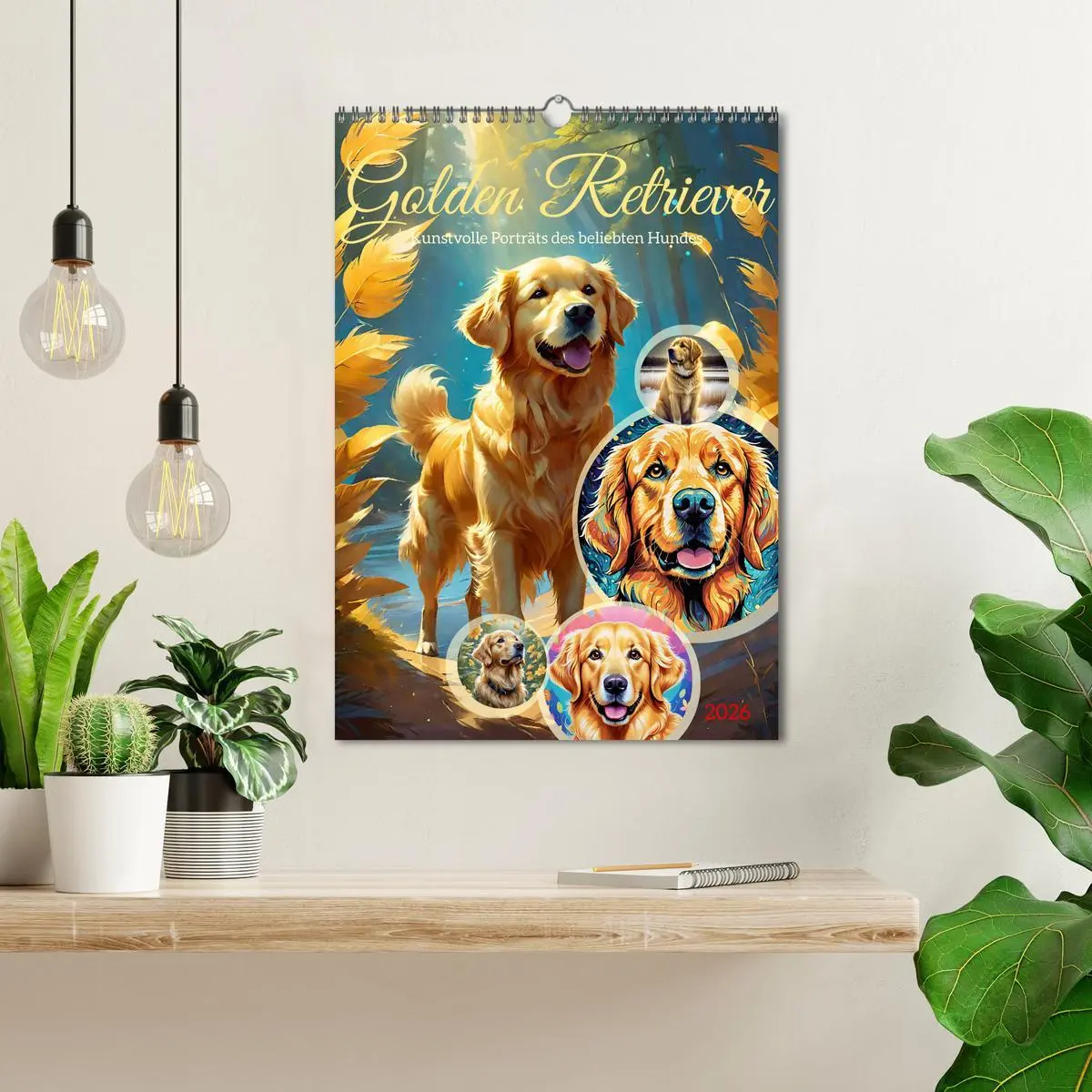 Bild: 9783516270693 | Golden Retriever. Kunstvolle Porträts des beliebten Hundes...