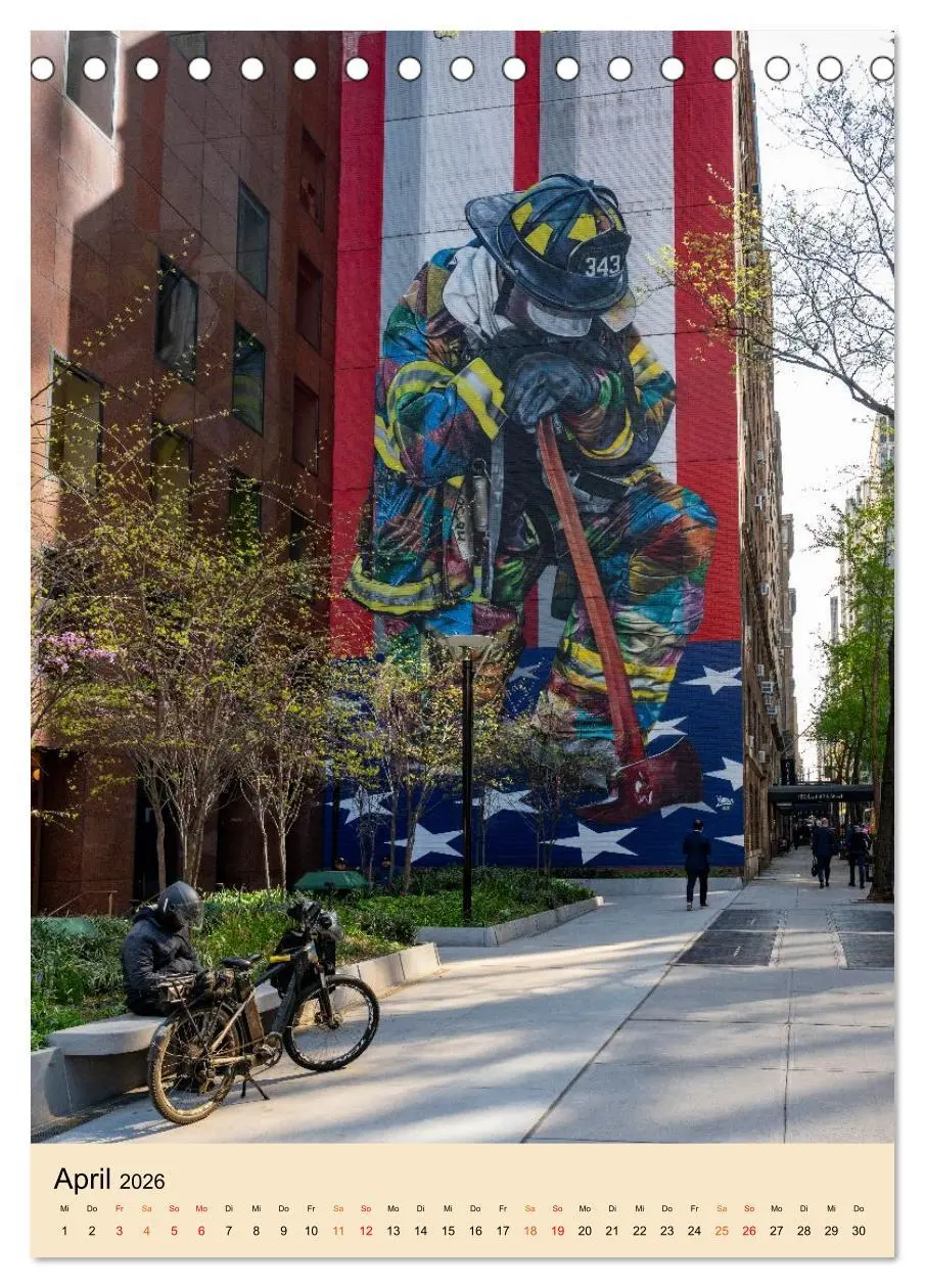 Bild: 9783516650693 | Walls of New York - Street Art in Farbe (Tischkalender 2026 DIN A5...
