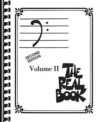 Cover: 9780634060793 | The Real Book - Volume II | Bass Clef Edition | Hal Leonard Corp