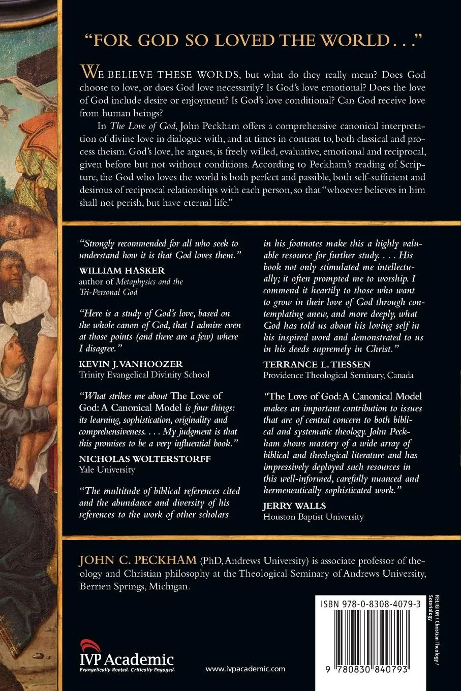 Rückseite: 9780830840793 | The Love of God | A Canonical Model | John C. Peckham | Taschenbuch