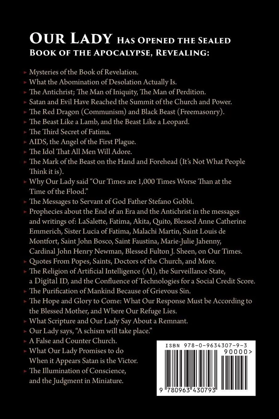 Rückseite: 9780963430793 | Secrets of the Book of Revelation Revealed | Ted Flynn | Taschenbuch