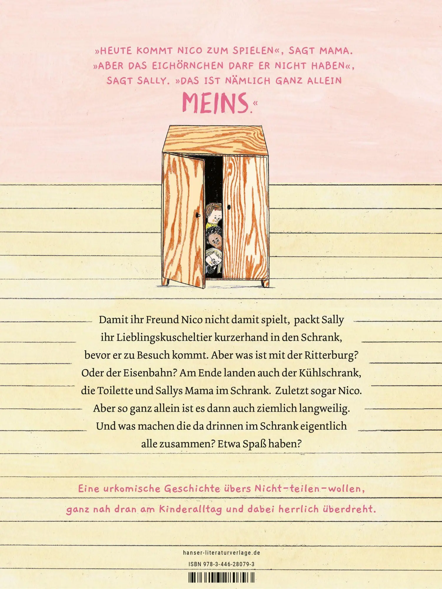 Bild: 9783446280793 | Meins! | Eine Geschichte übers Nicht-teilen-wollen | Persson (u. a.)