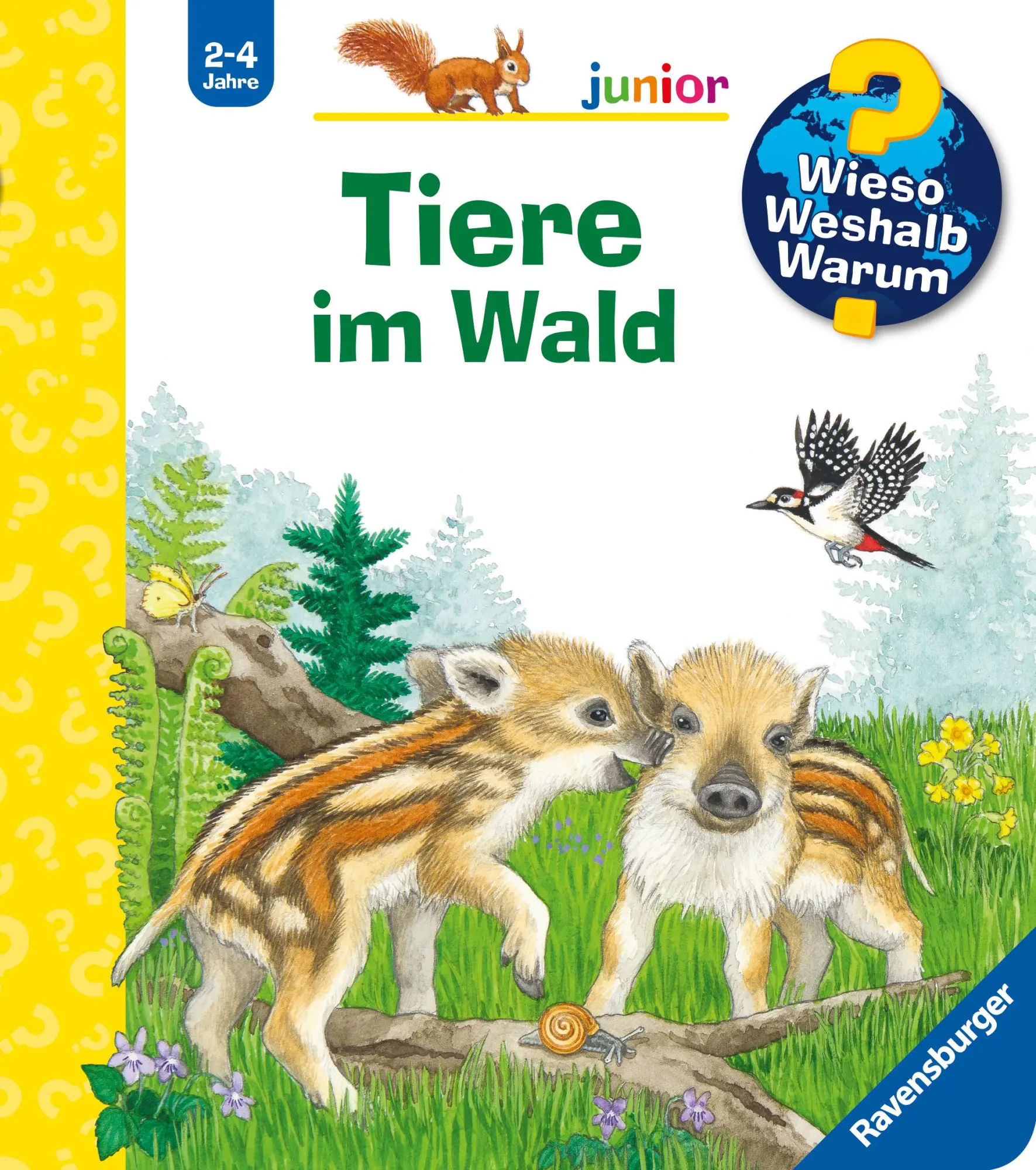 Cover: 9783473600793 | Wieso? Weshalb? Warum? junior, Band 77 - Tiere im Wald | Mennen | Buch