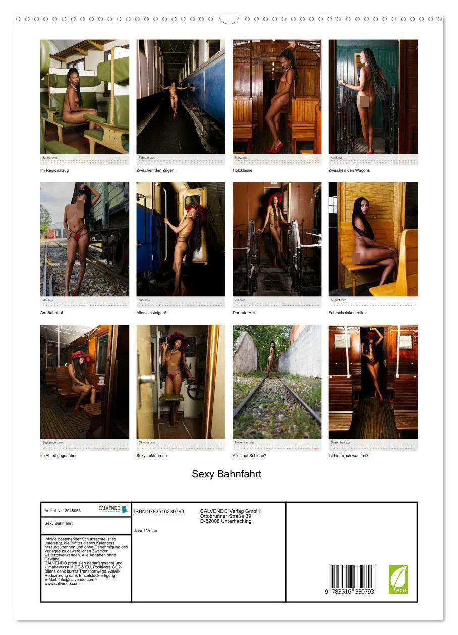 Bild: 9783516330793 | Sexy Bahnfahrt (hochwertiger Premium Wandkalender 2026 DIN A2...