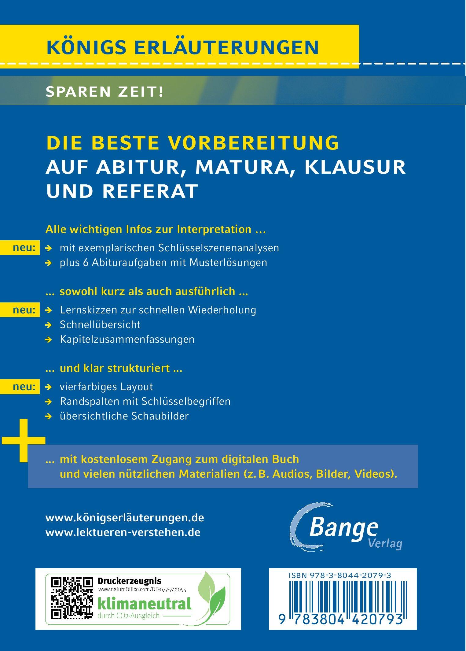 Rückseite: 9783804420793 | Nathan der Weise - Textanalyse und Interpretation | Lessing | Buch