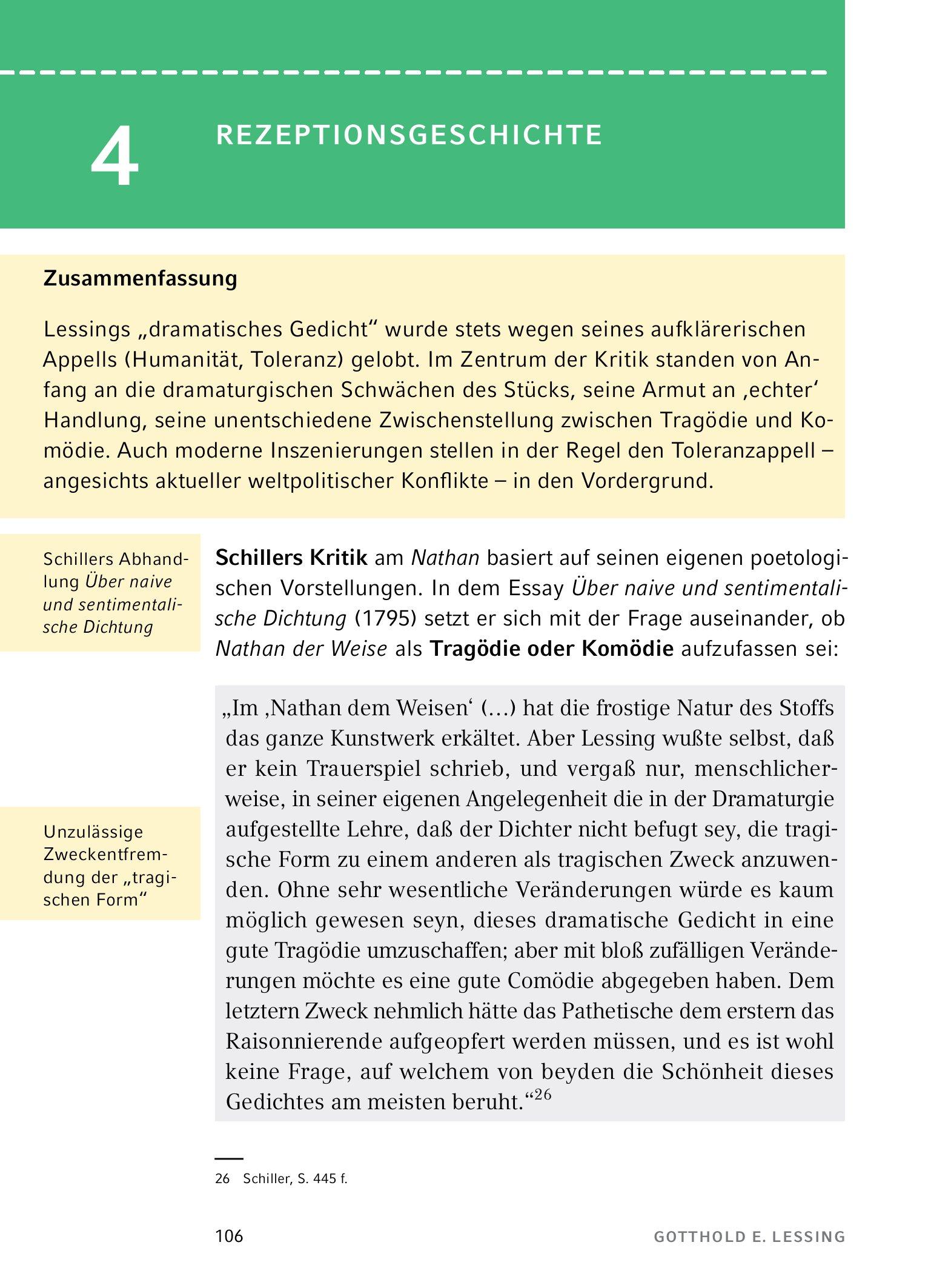 Bild: 9783804420793 | Nathan der Weise - Textanalyse und Interpretation | Lessing | Buch
