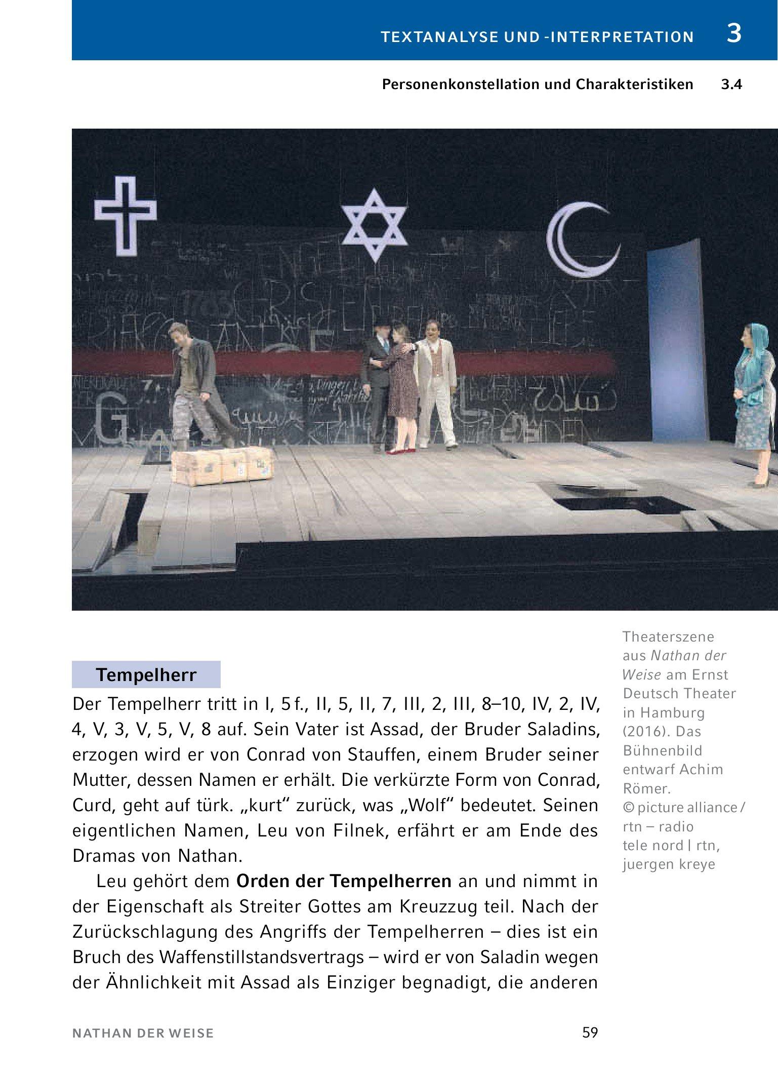 Bild: 9783804420793 | Nathan der Weise - Textanalyse und Interpretation | Lessing | Buch
