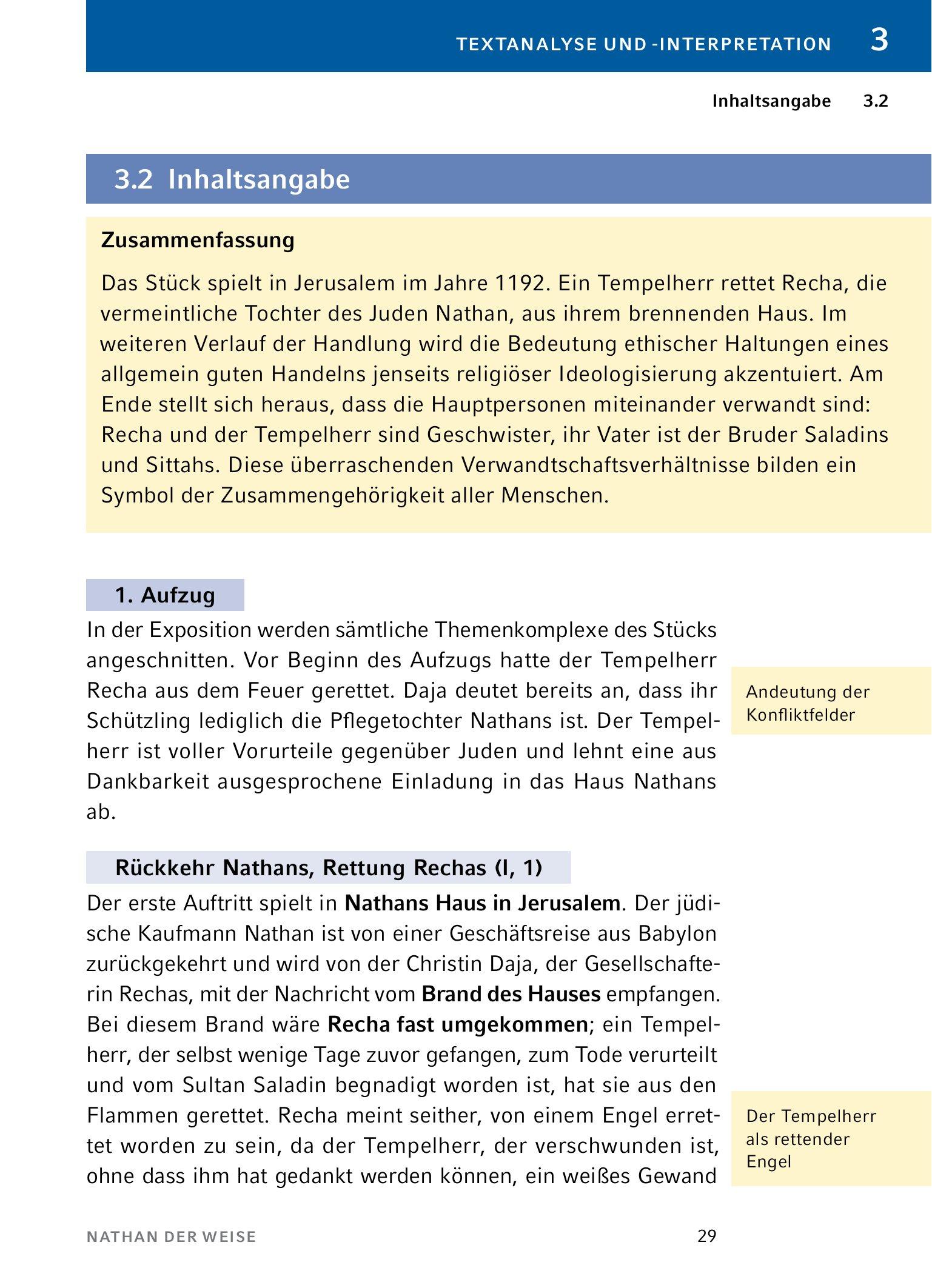 Bild: 9783804420793 | Nathan der Weise - Textanalyse und Interpretation | Lessing | Buch
