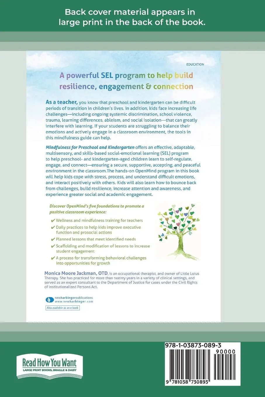 Rückseite: 9781038730893 | Mindfulness for Preschool and Kindergarten | Monica Moore Jackman