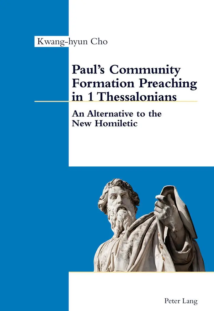 Pauls Community Formation Preaching in 1 Thessalonians - Kwang-Hyun Cho Kartoniert (TB)