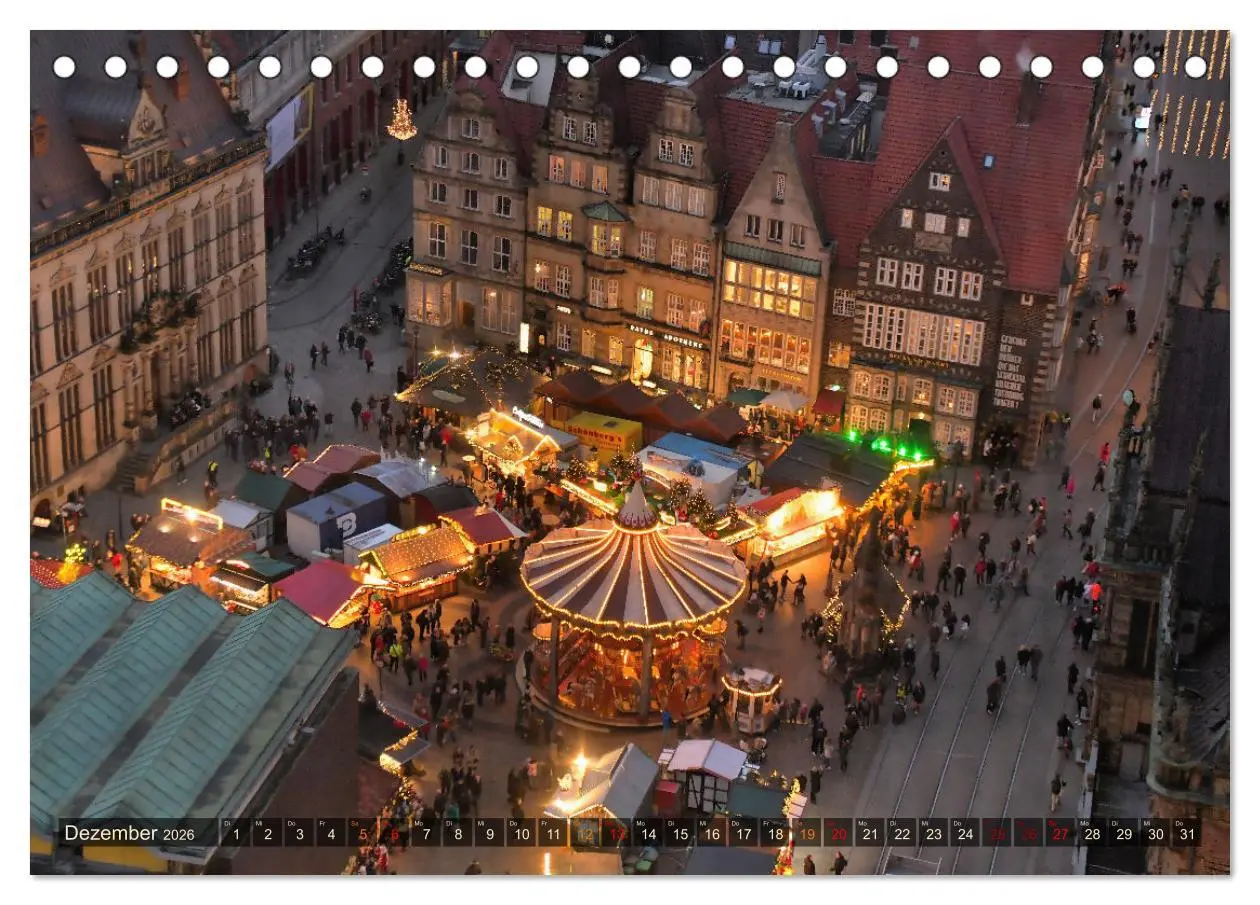 Bild: 9783457470893 | Bremer Perspektiven (Tischkalender 2026 DIN A5 quer), CALVENDO...
