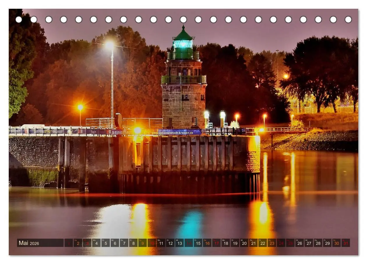 Bild: 9783457470893 | Bremer Perspektiven (Tischkalender 2026 DIN A5 quer), CALVENDO...