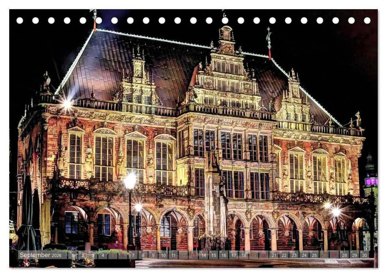 Bild: 9783457470893 | Bremer Perspektiven (Tischkalender 2026 DIN A5 quer), CALVENDO...