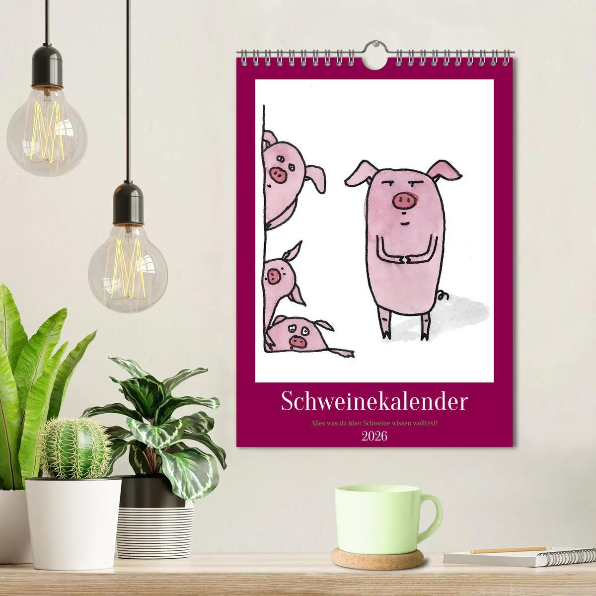 Bild: 9783516320893 | Schweinekalender - Alles was du über Schweine wissen wolltest!...