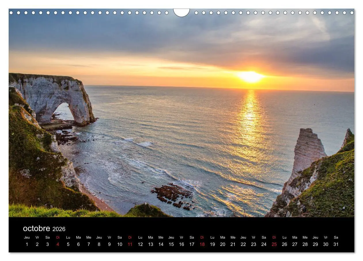 Bild: 9783516560893 | Normandie et Bretagne (Calendrier mural 2026 DIN A3 vertical),...