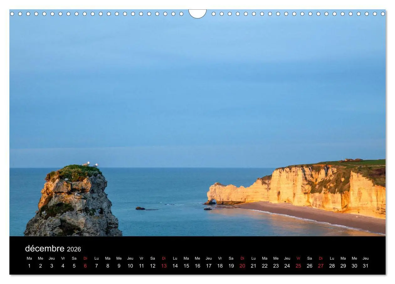 Bild: 9783516560893 | Normandie et Bretagne (Calendrier mural 2026 DIN A3 vertical),...