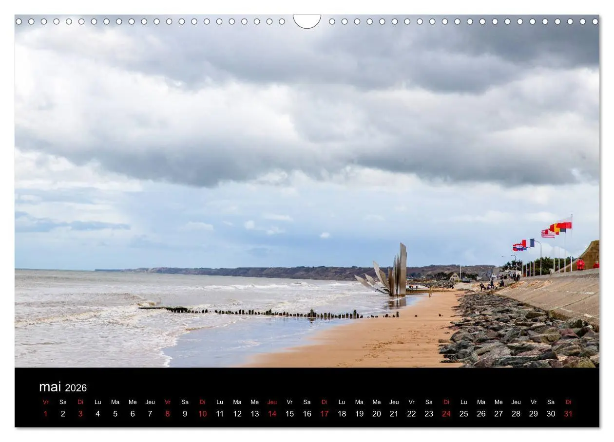 Bild: 9783516560893 | Normandie et Bretagne (Calendrier mural 2026 DIN A3 vertical),...
