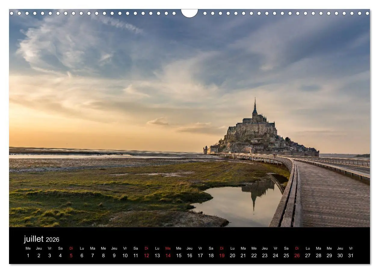 Bild: 9783516560893 | Normandie et Bretagne (Calendrier mural 2026 DIN A3 vertical),...