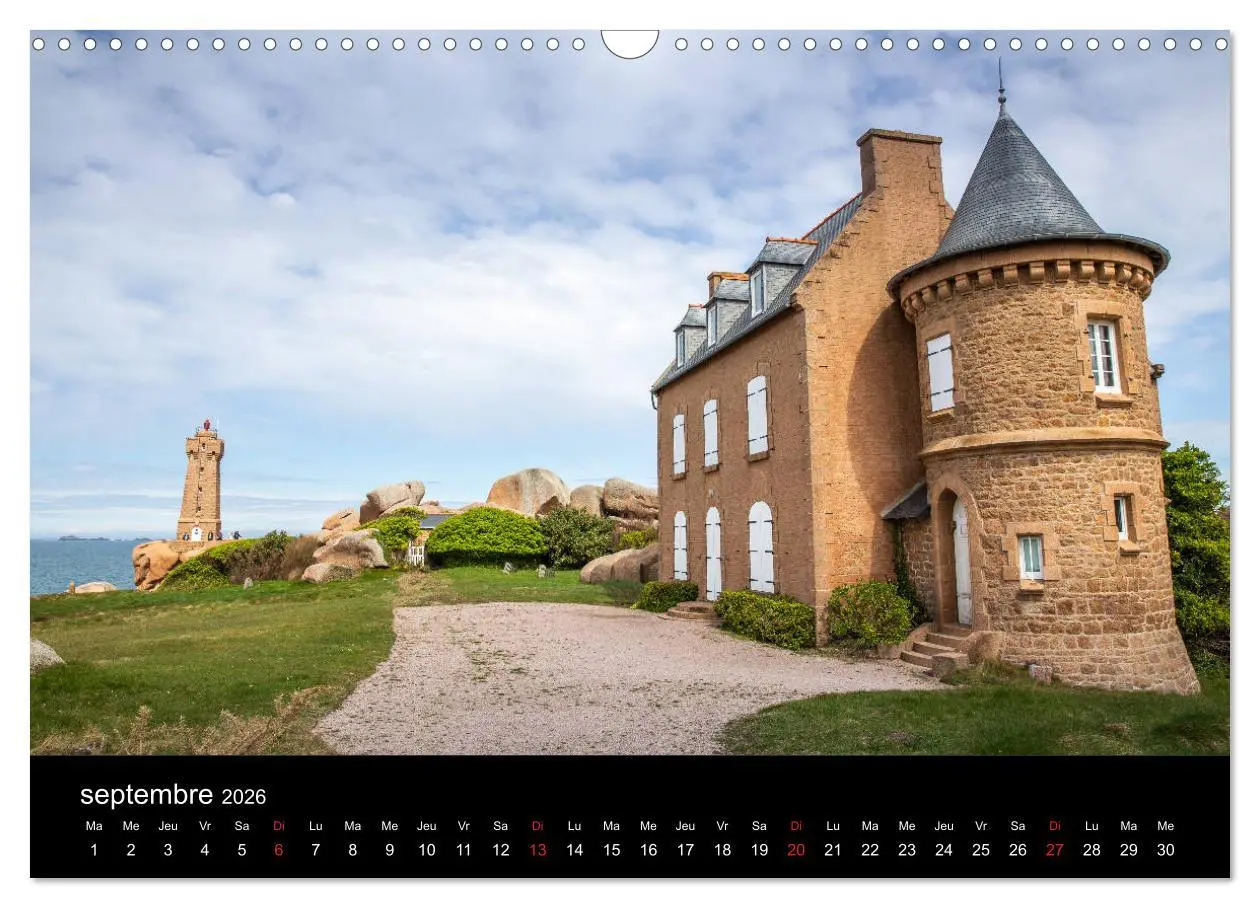 Bild: 9783516560893 | Normandie et Bretagne (Calendrier mural 2026 DIN A3 vertical),...