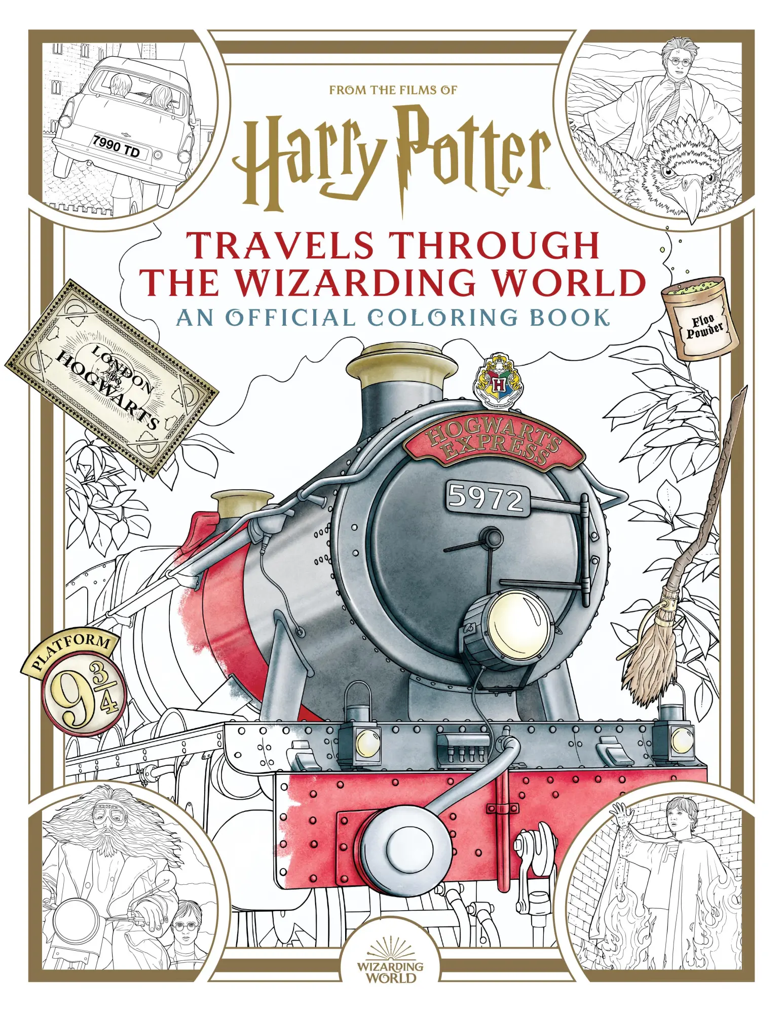 Cover: 9798886630893 | Harry Potter: Travels Through the Wizarding World: An Official...