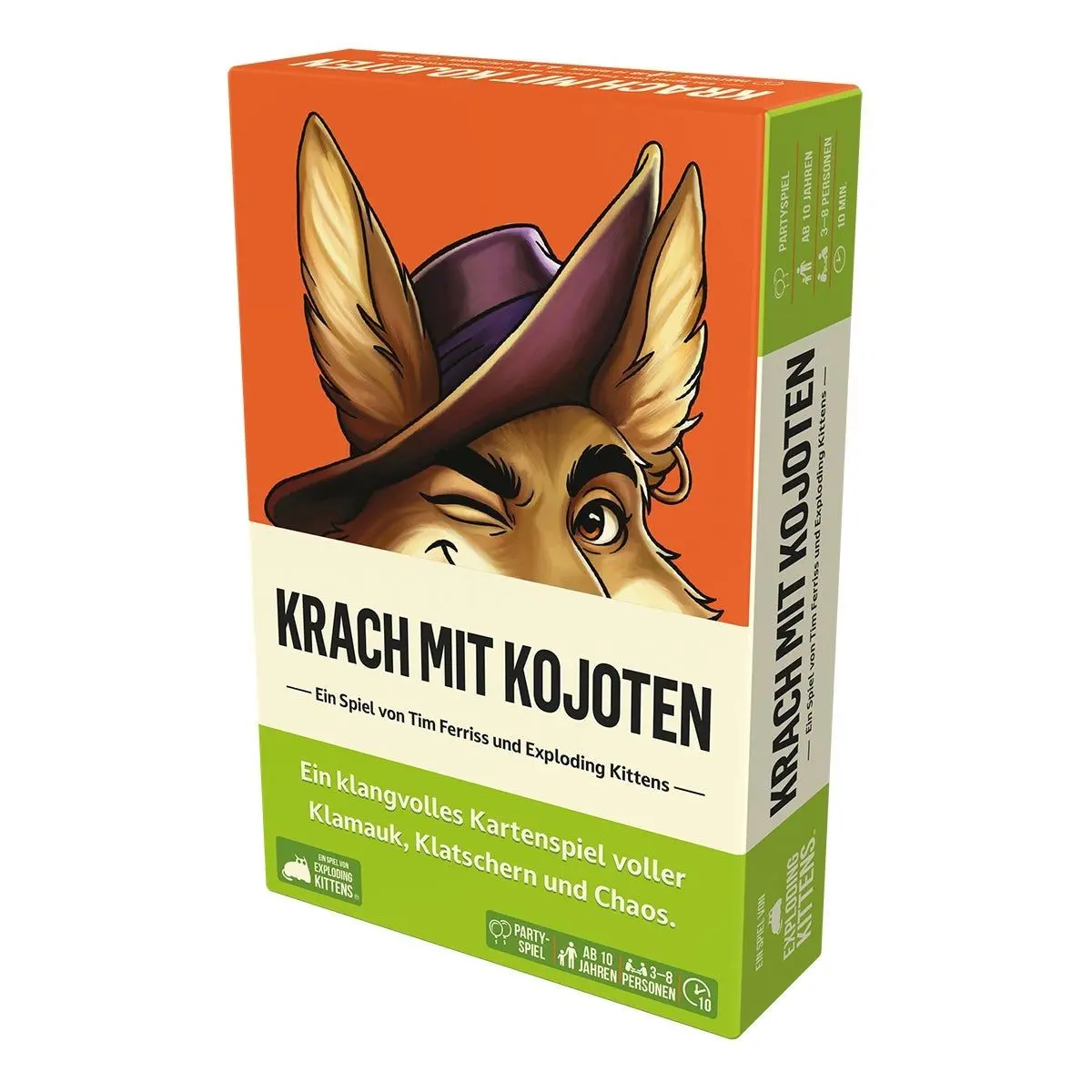 Cover: 810171410993 | Exploding Kittens - Krach mit Kojoten, Partyspiel | EXKD0059 | 2026