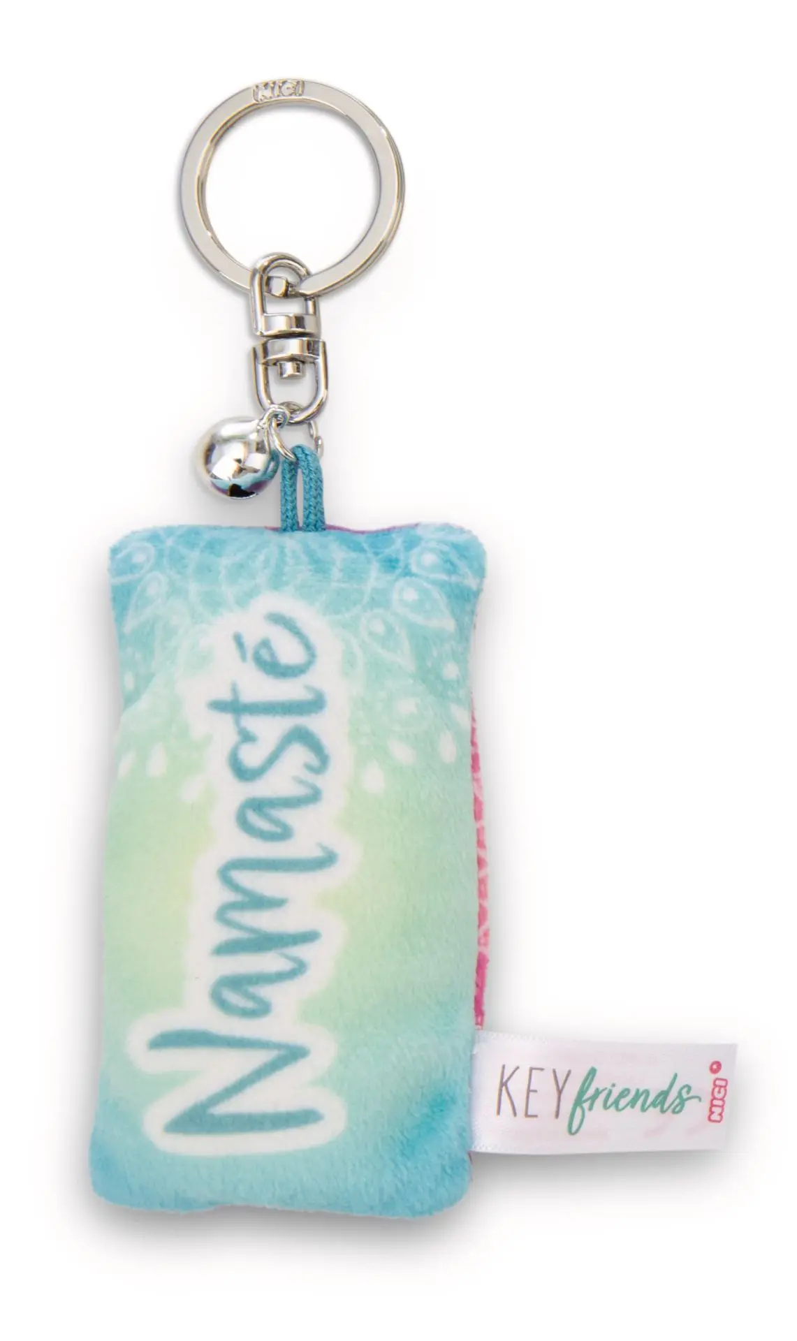 Cover: 4012390620993 | Nici 62099 Schlüsselanhänger Mini Plüschkissen Namasté 8cm | 62099