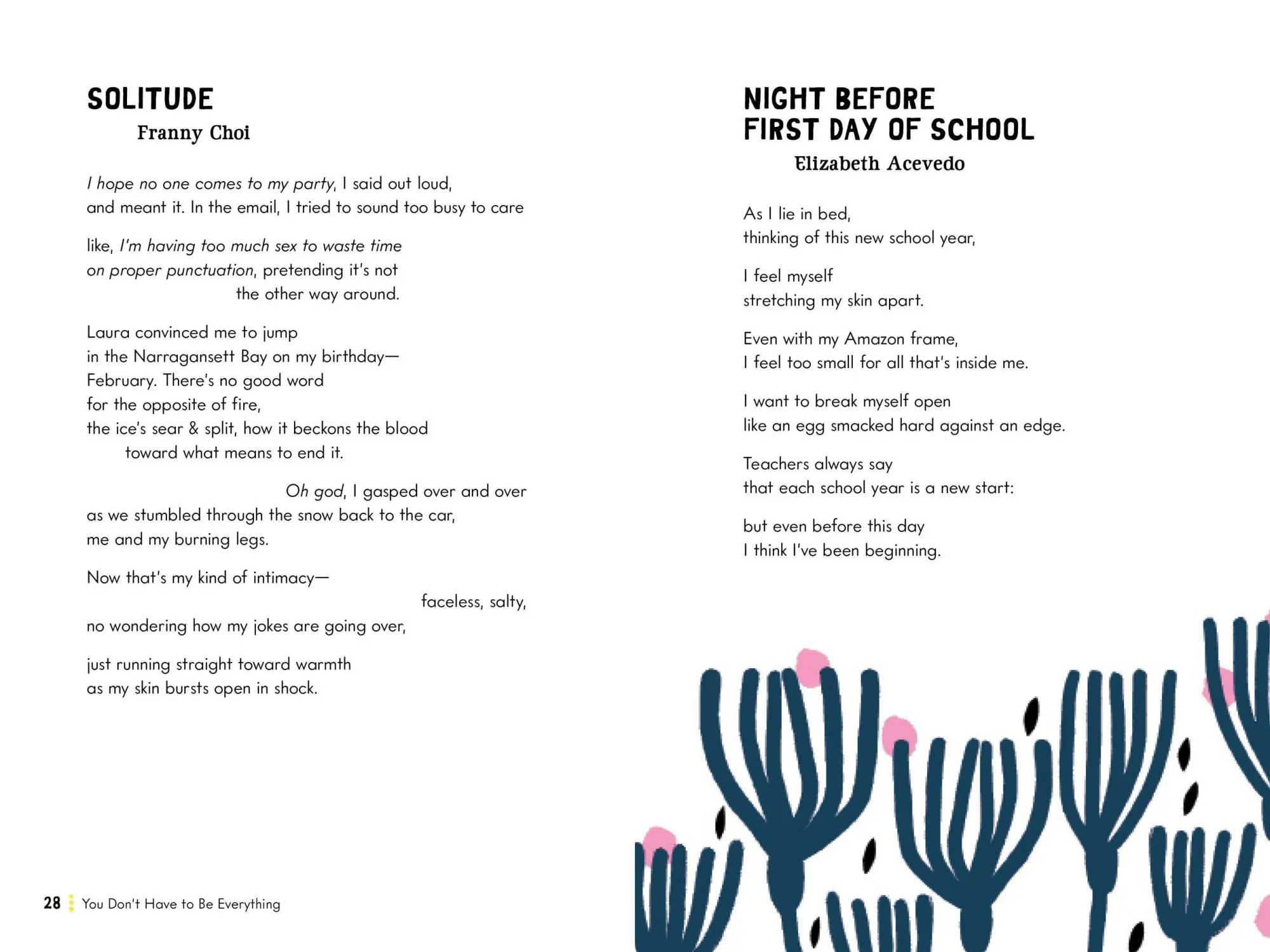 Bild: 9781523510993 | You Don't Have to Be Everything | Poems for Girls Becoming Themselves