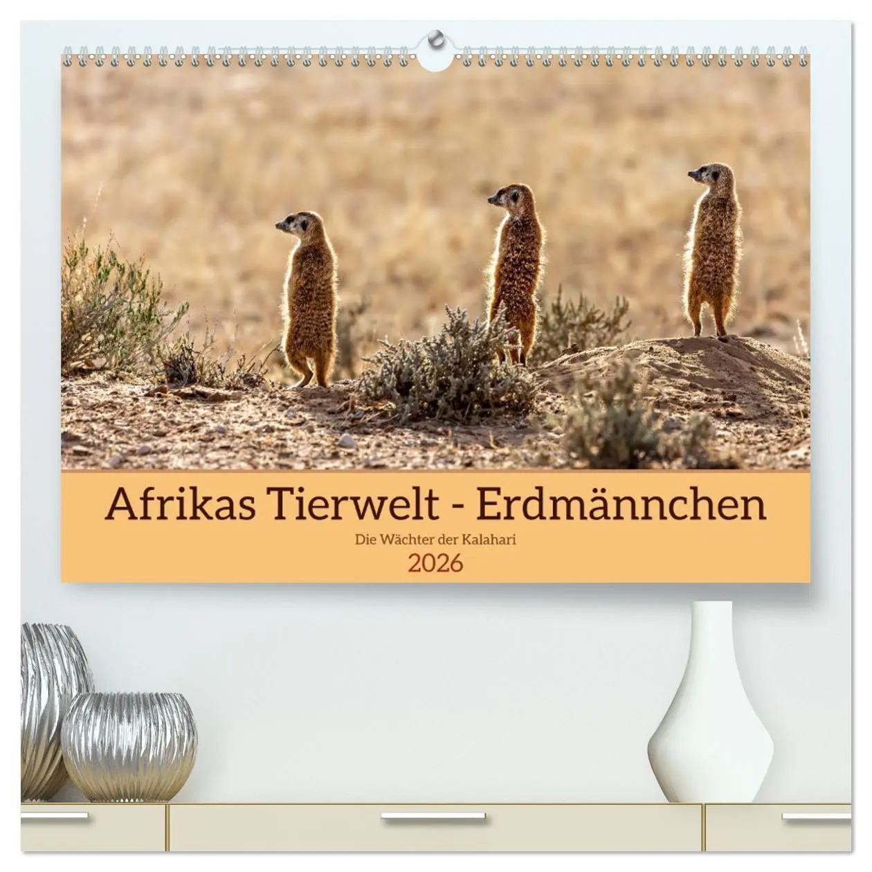 Cover: 9783457460993 | Afrikas Tierwelt - Erdmännchen (hochwertiger Premium Wandkalender...