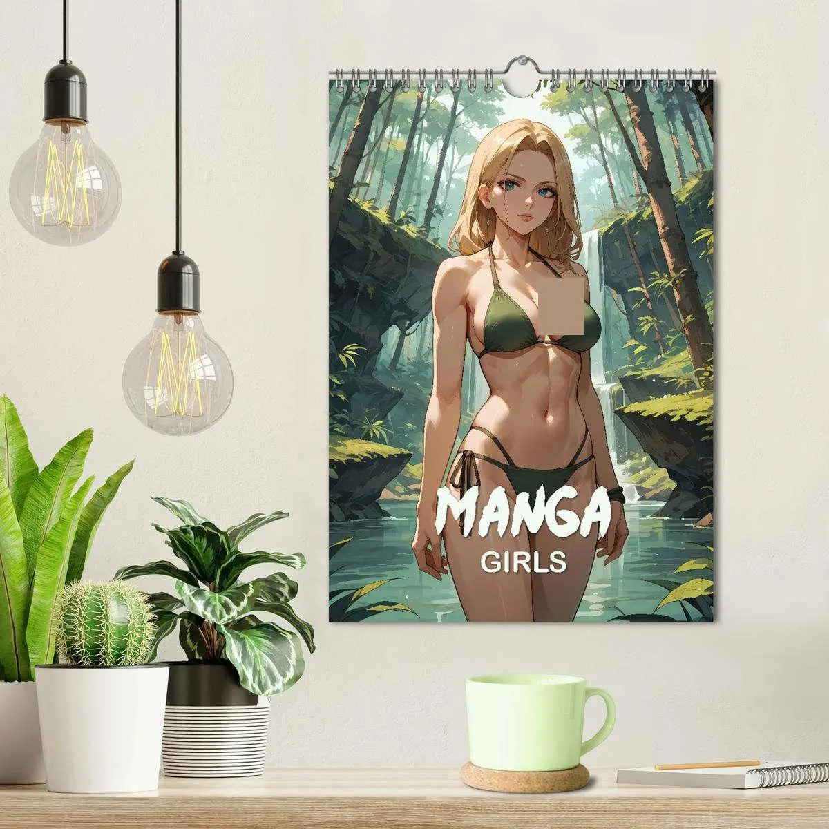 Bild: 9783516240993 | Manga Beauties - 12 Schönheiten im Manga-Stil (Wandkalender 2026...