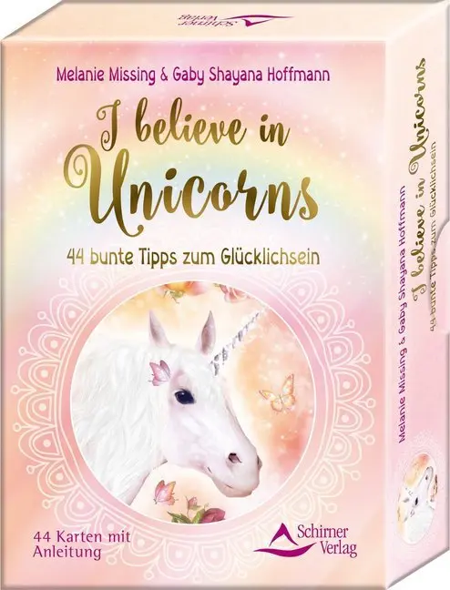 Cover: 9783843490993 | I believe in Unicorns, 44 Karten m. Anleitungsbuch | Melanie Missing