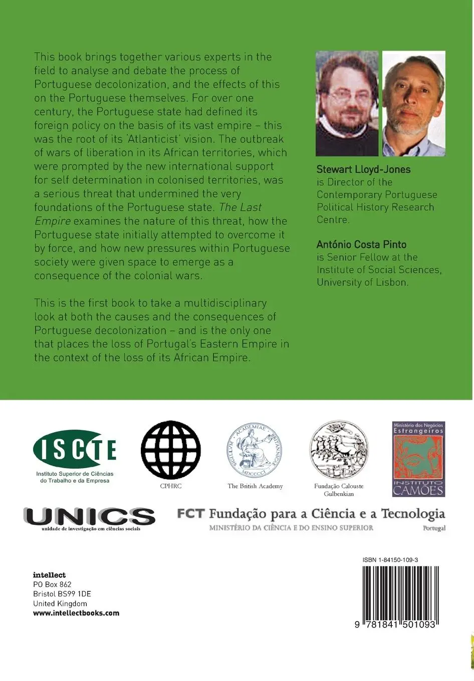 Rückseite: 9781841501093 | The Last Empire | Thirty Years of Portuguese Decolonization | Buch