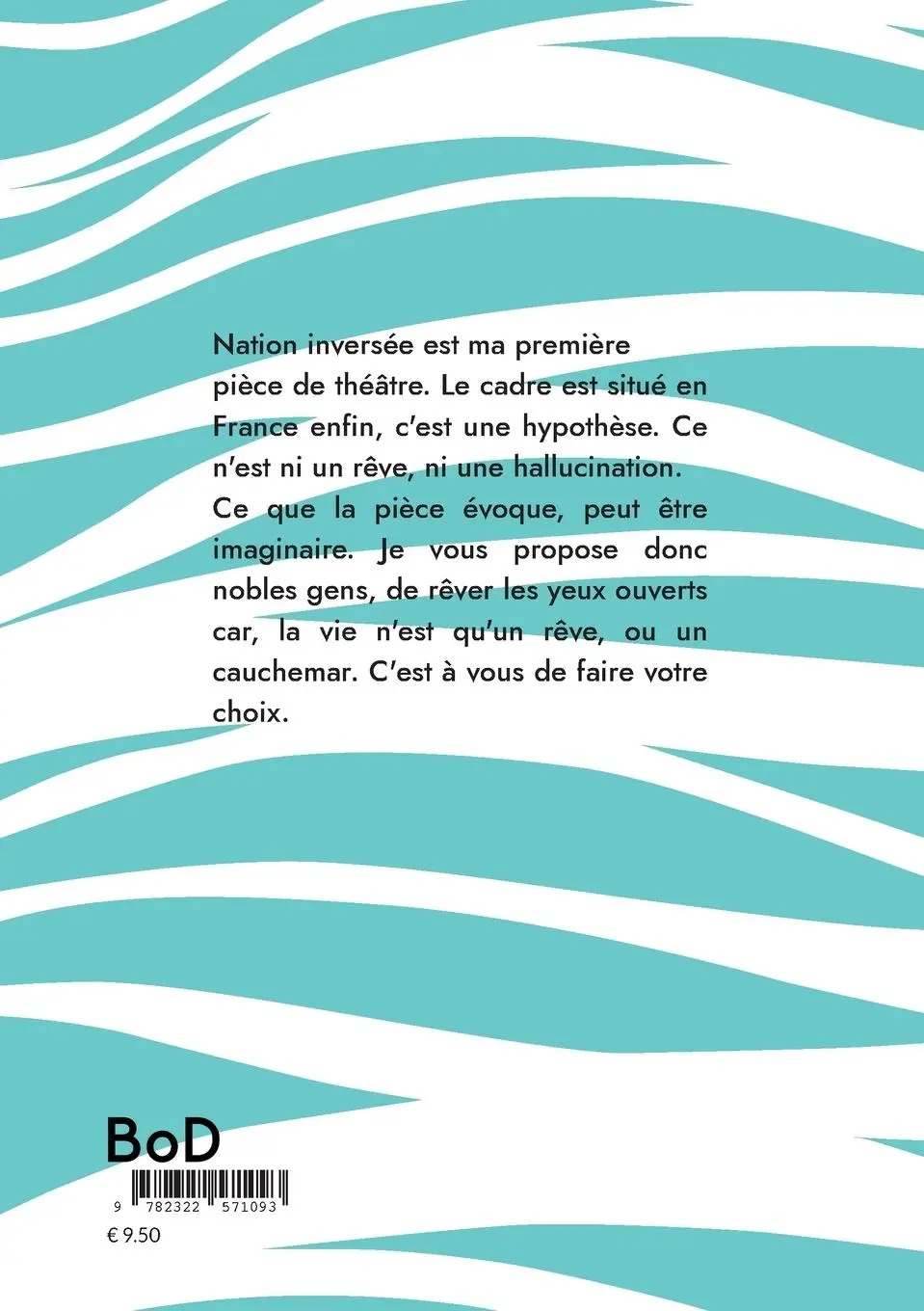 Rückseite: 9782322571093 | Nation inversée | Nom de code Humanity | Marc Dupuy | Taschenbuch