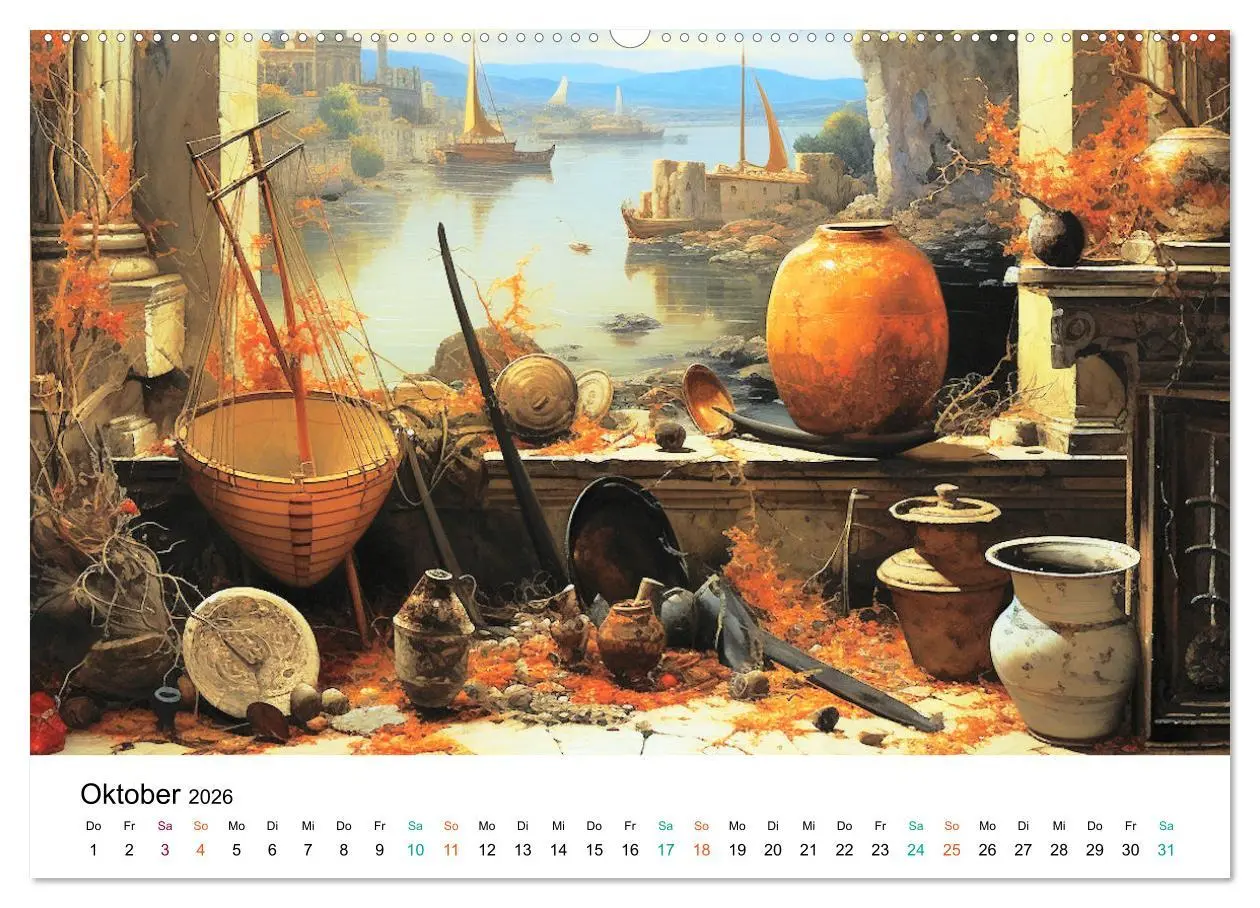 Bild: 9783457421093 | Szenen aus dem Antiken Griechenland (Wandkalender 2026 DIN A2...