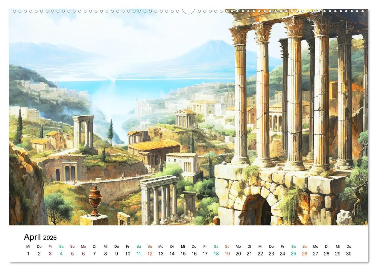Bild: 9783457421093 | Szenen aus dem Antiken Griechenland (Wandkalender 2026 DIN A2...