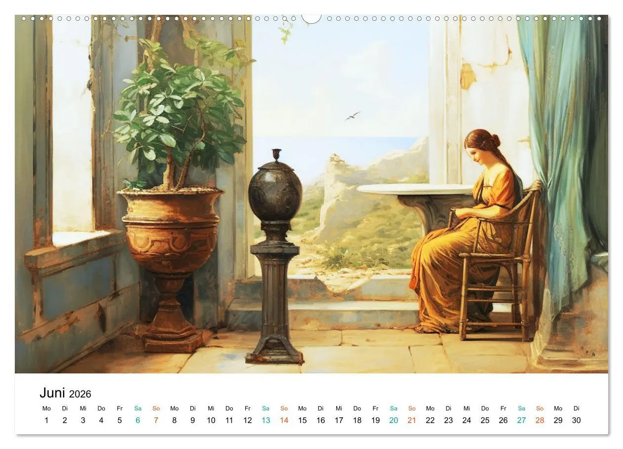 Bild: 9783457421093 | Szenen aus dem Antiken Griechenland (Wandkalender 2026 DIN A2...
