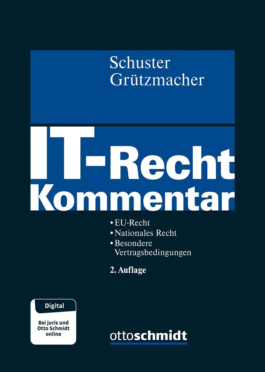 Cover: 9783504561093 | IT-Recht Kommentar | Fabian Schuster (u. a.) | Buch | 2762 S. | 2025