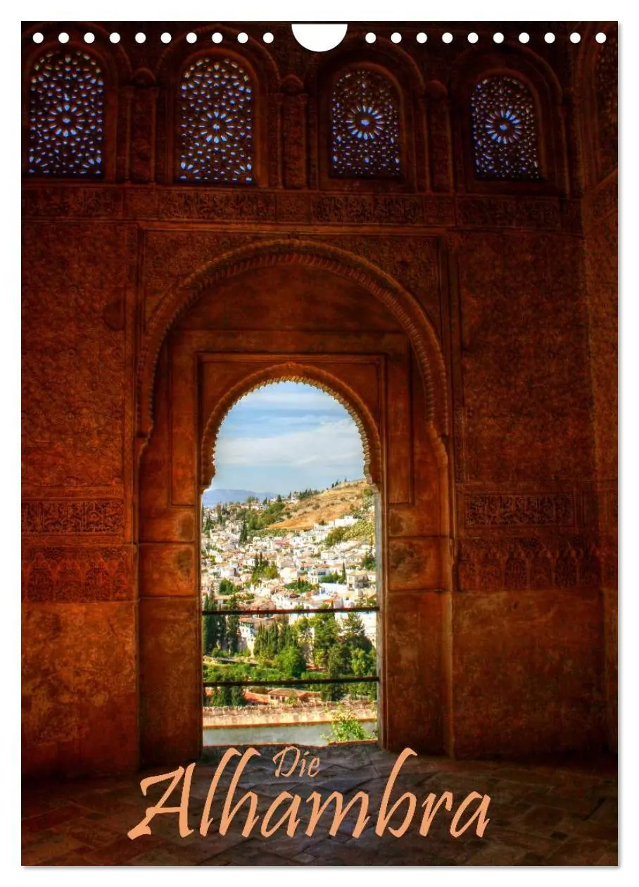 Cover: 9783516441093 | Die Alhambra (Wandkalender 2026 DIN A4 hoch), CALVENDO Monatskalender