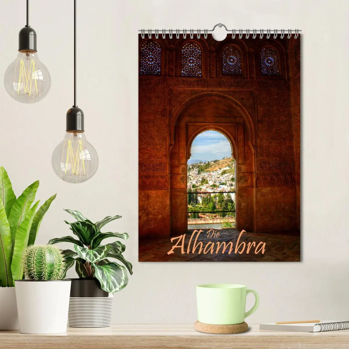 Bild: 9783516441093 | Die Alhambra (Wandkalender 2026 DIN A4 hoch), CALVENDO Monatskalender