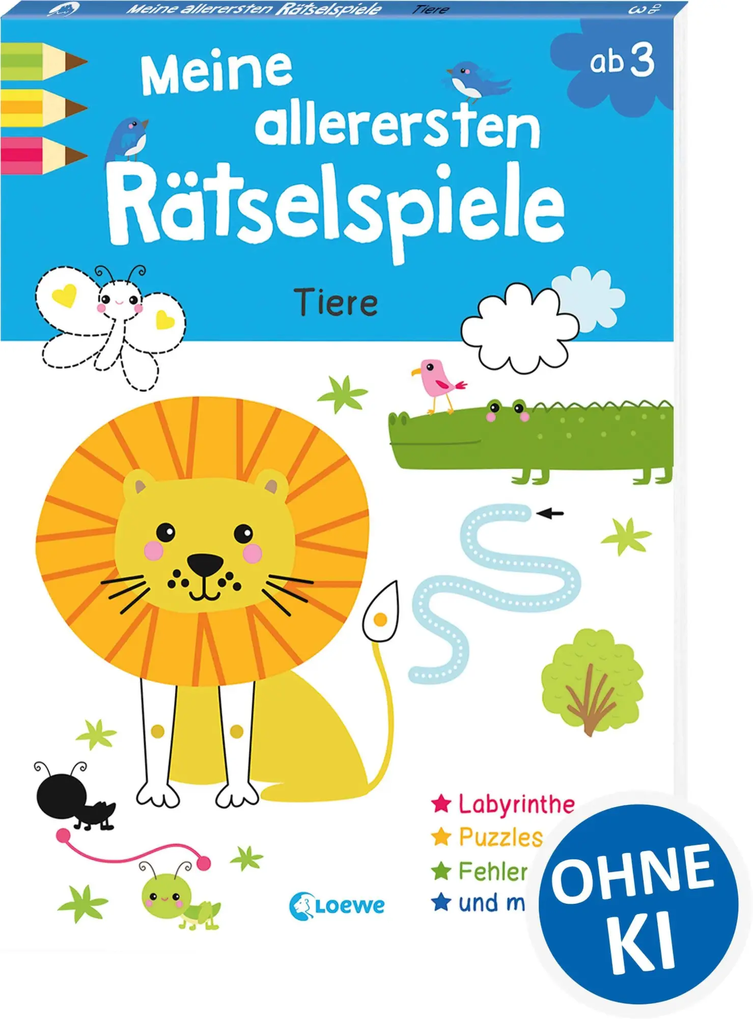 Cover: 9783743221093 | Meine allerersten Rätselspiele - Tiere | Elena Lindenfeld | Buch