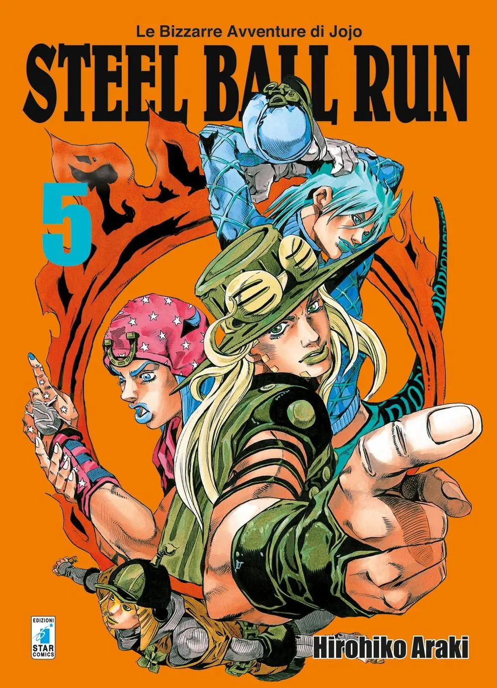 Cover: 9788822611093 | Steel ball run. Le bizzarre avventure di Jojo. Vol. 5 | Hirohiko Araki