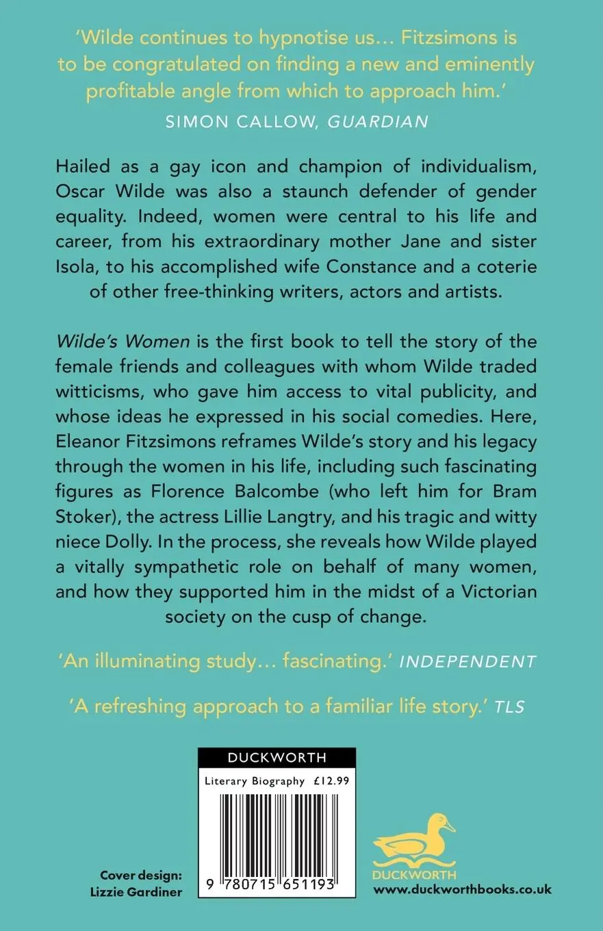 Rückseite: 9780715651193 | Wilde's Women | How Oscar Wilde was Shaped by the Women He Knew | Buch