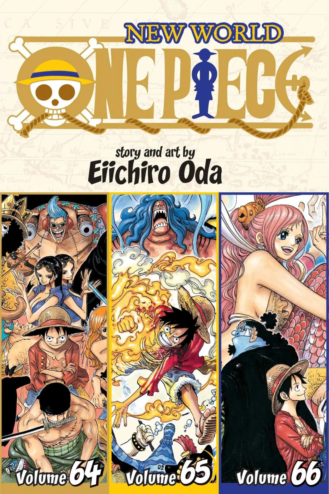Cover: 9781421591193 | One Piece (Omnibus Edition), Vol. 22 | Includes Vols. 64, 65 &amp; 66