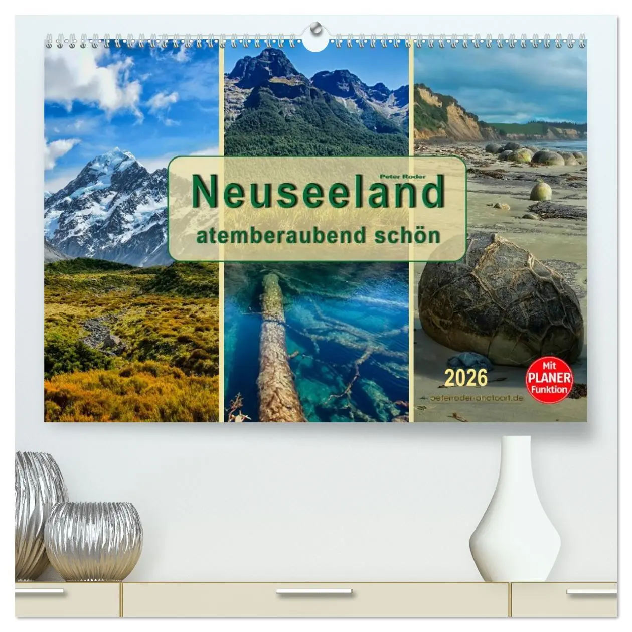 Cover: 9783457961193 | Neuseeland - atemberaubend schön (hochwertiger Premium Wandkalender...