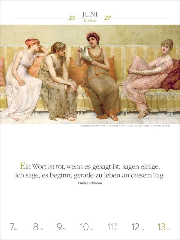 Bild: 9783819301193 | Literaturkalender Frauen lieben Lesen 2027 | Korsch Verlag | Kalender