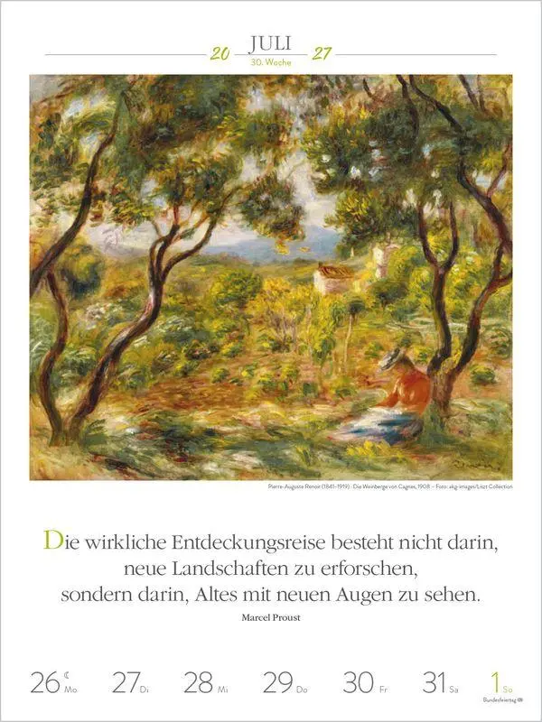 Bild: 9783819301193 | Literaturkalender Frauen lieben Lesen 2027 | Korsch Verlag | Kalender